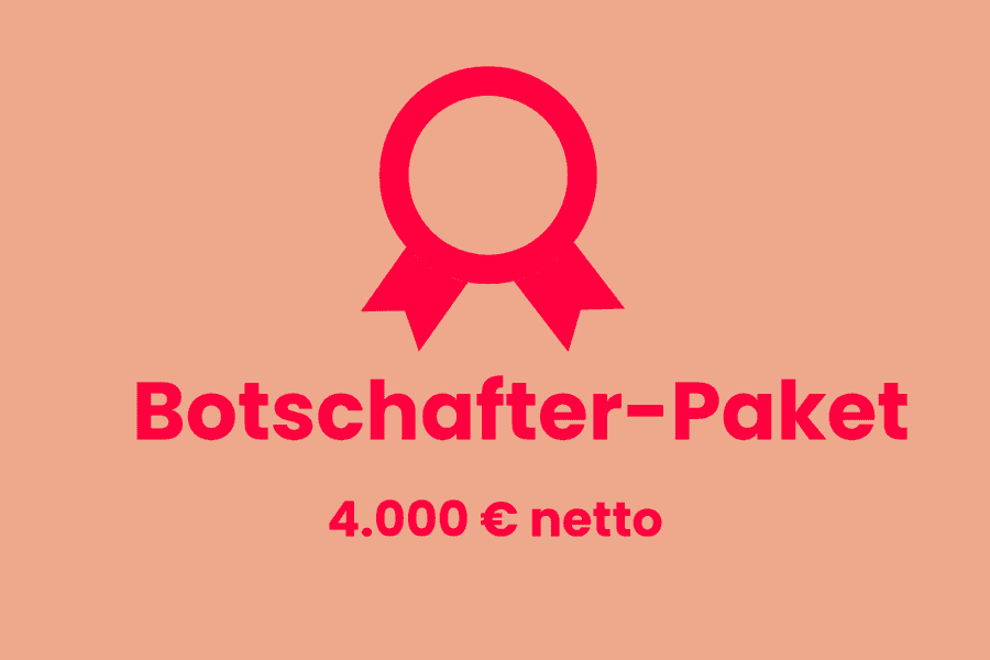 Preis Botschafterpaket